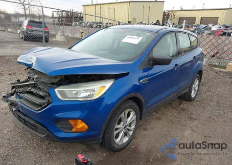 2017 Ford Escape S from USA, damaged, VIN 1FMCU0F77HUA46205